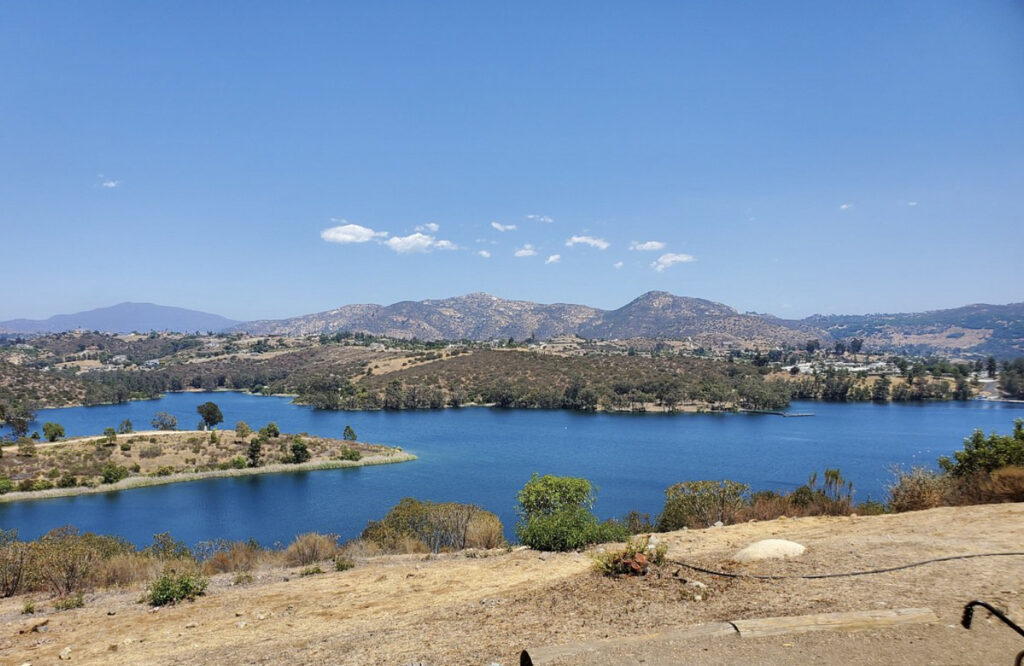 san diego van camping trip to Lake Jennings