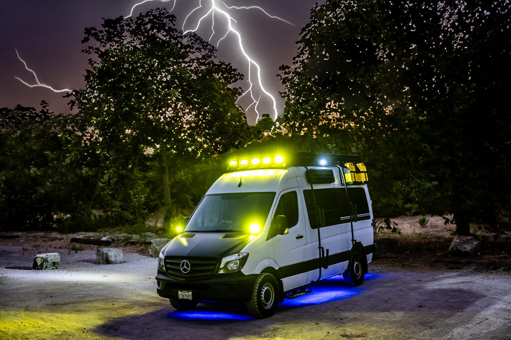 California camper van rental based in San Diego