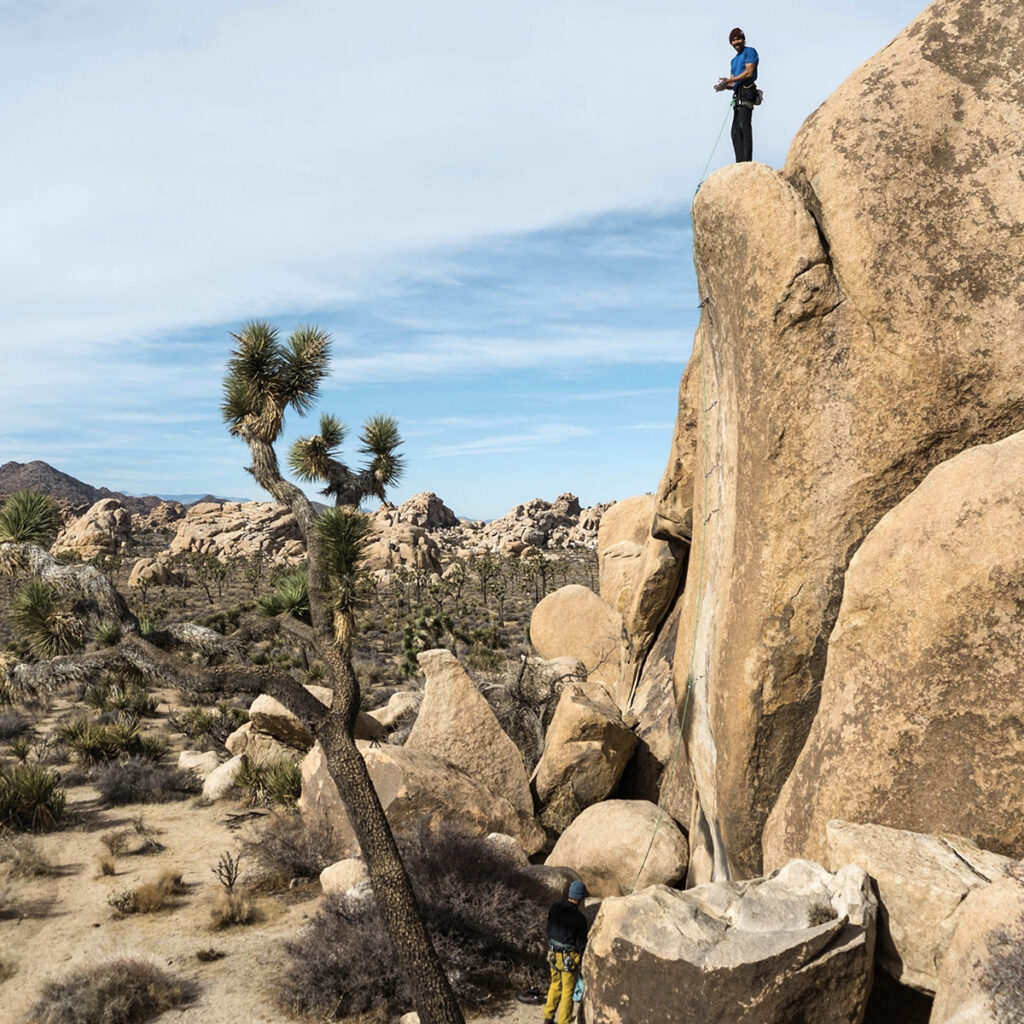 Climbing adventure van trip to Joshua Tree from San Diego