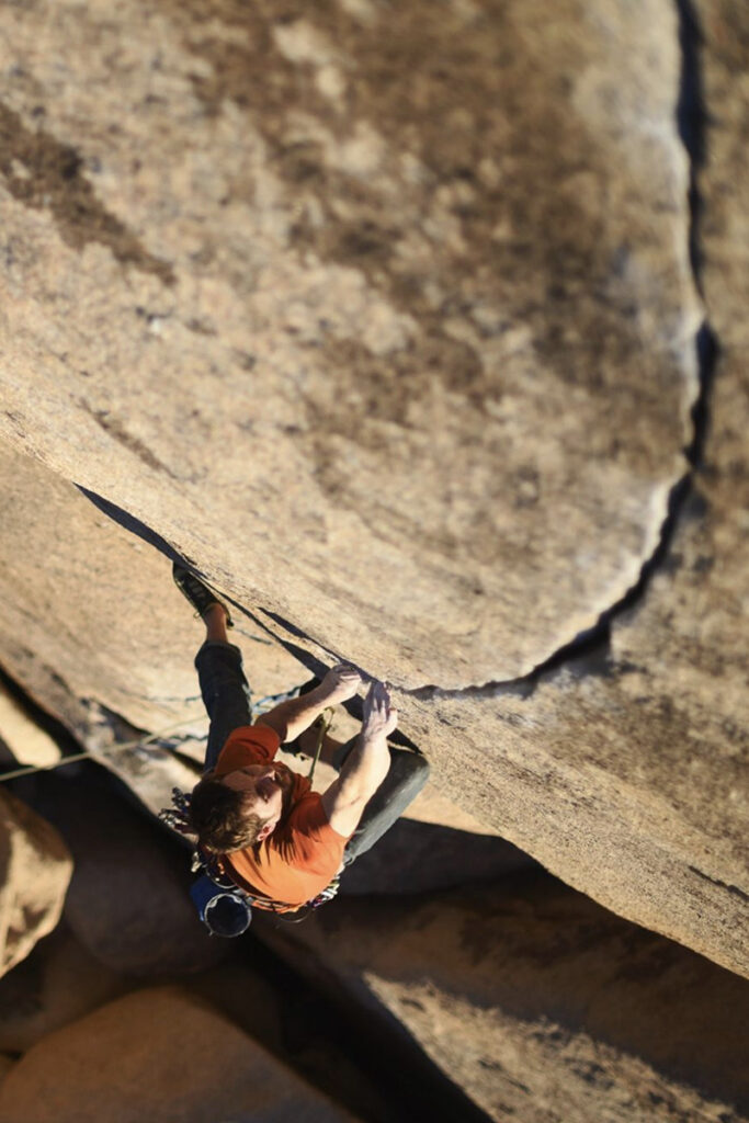 Climbing adventure van trip to Joshua Tree from San Diego and go camping with friends