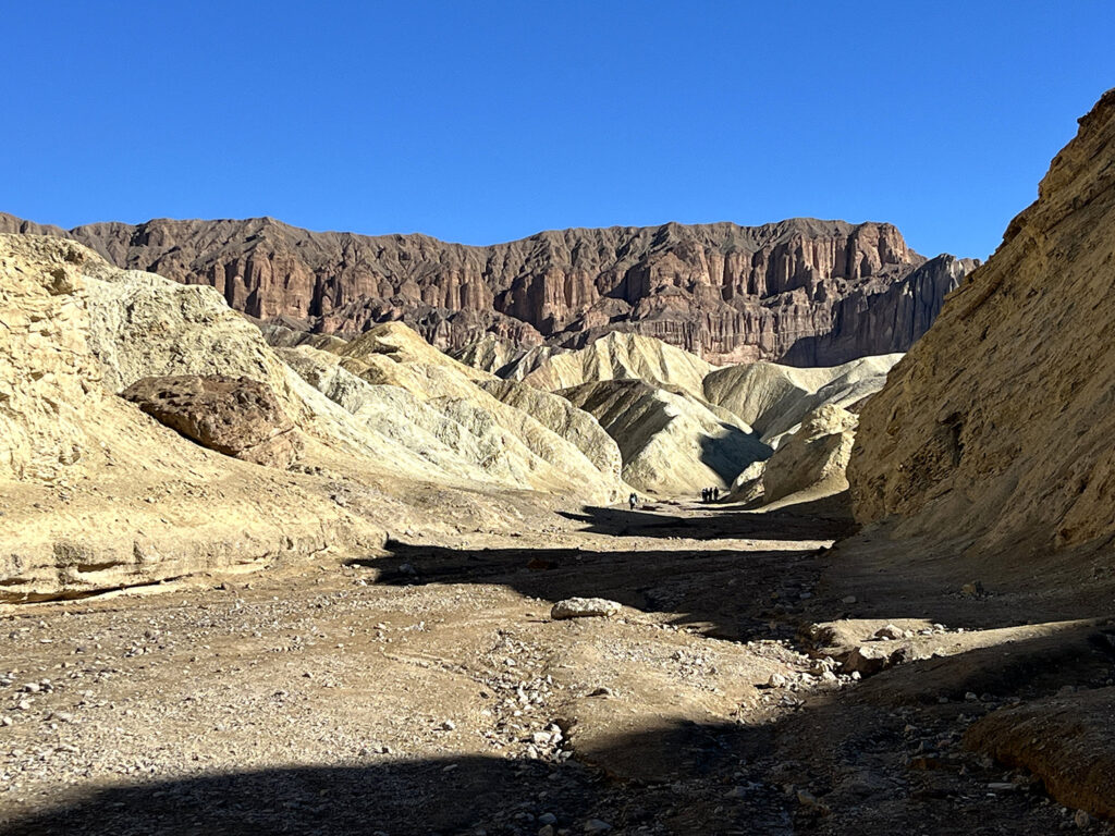 Golden Canyon hike in Death Valley National Park
