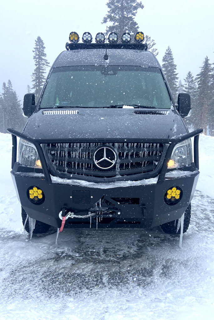 mammoth camper van rental van voyage based in san diego